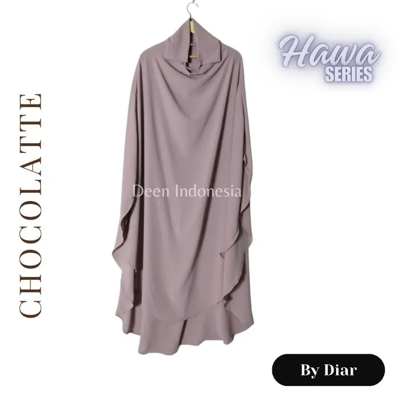 DIAR HAWA SERIES FK- FRENCH KHIMAR INSTAN KARET PREMIUM JUMBO LONG OVAL INSTANT KHIMAR HIJAB JILBAB KERUDUNG SYAR'I BAHAN PREMIUM 6