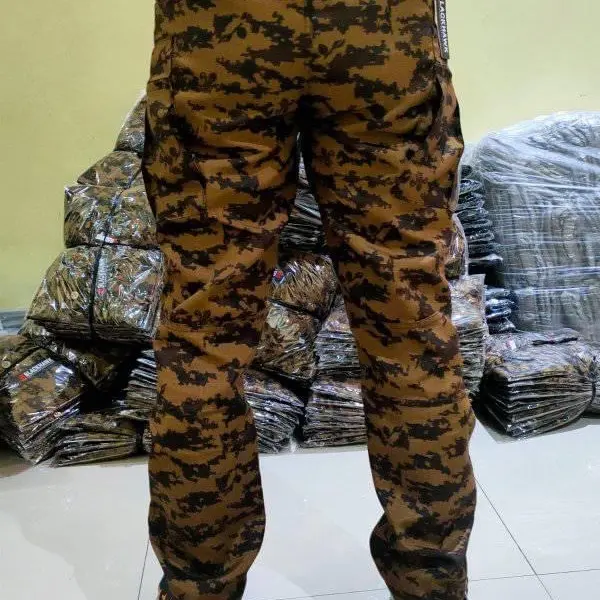 CELANA TACTICAL LORENG PRAMUKA / CELANA PDL LORENG PRAMUKA UNISEX PRIA WANITA Panjang Motif Kain Nyaman 3