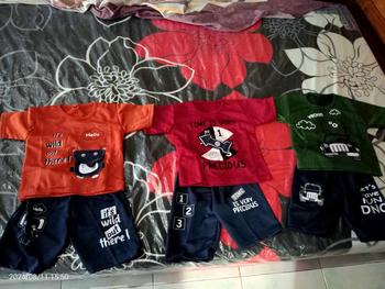 Product Review of PAKET HEMAT 3 STEL / setelan anak cowok 1-4 tahun / setelan baju anak laki laki / kaos baju anak laki from M**h 0