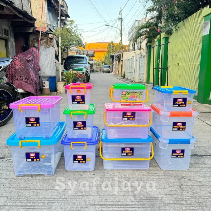 (KHUSUS KARGO) SHINPO - Box Container Ukuran Cb 8-10-15-18-25-27-30-45Liter 0