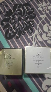 Product Review of CHALONESE Memutihkan Anti Kerut BPOM mengandung bosein 10% Niacinamide Brightening Moisturizer Glowing Moisture Gel 50g Cream Pemutih Wajah penuaan menghilangkan kerutan  Day Cream Night Cream from H**d 0