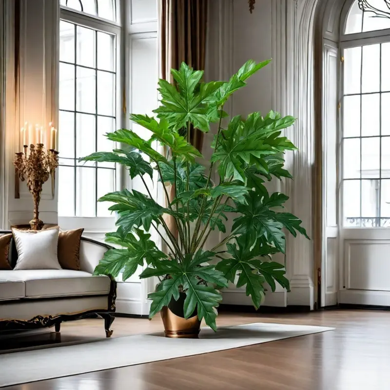 Cây Giả, Cây Cọ Lớn, Cây Bonsai Mô Phỏng Lá Xanh, Đồ Trang Trí Chậu Cây, Đồ Trang Trí Sàn Nhà, Vườn Nhà, Trang Trí Bàn Trang Trí 8
