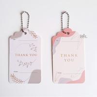 Gambar (HT-THANKYOU09) tag ucapan iamcili tema thank you 2 model (ADA LOBANG) dari i am CiLi Kota Tangerang 2 Tokopedia