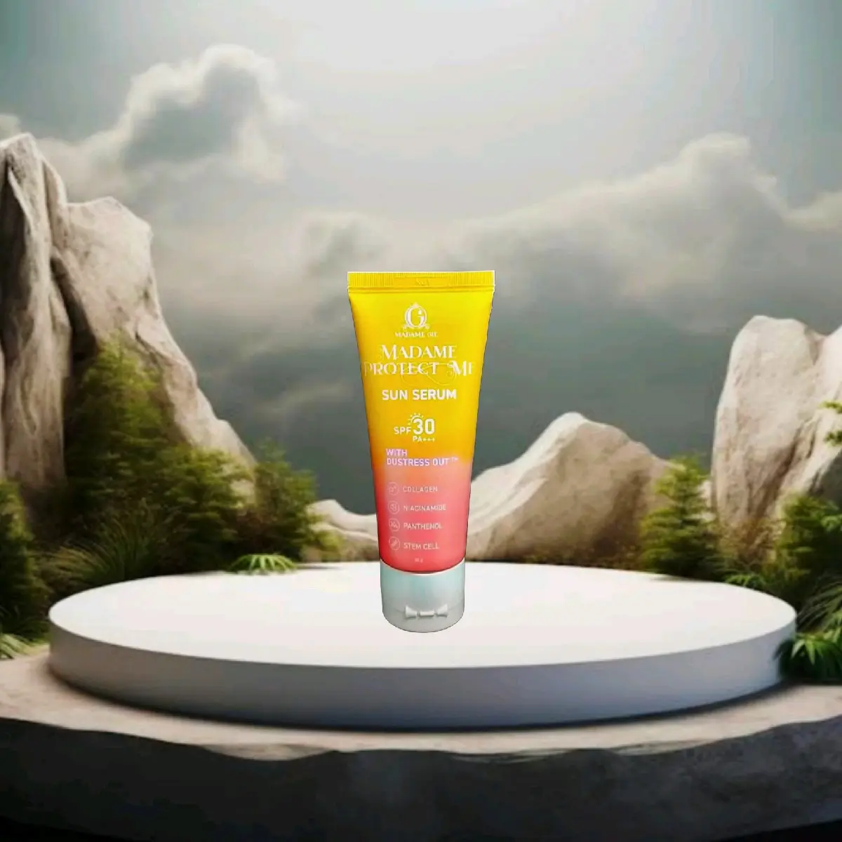 HOT PROMO...!!! 1 PCS MADAME GIE Protect Me Sun Serum SPF 30 PA+++ Tabir Surya Perawatan Kulit Perlindungan Matahari 60gr - Sunblock Wajah & Tubuh