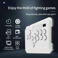 Jual POWKIDDY A50 Hitbox Controller Button Rim leverless Joystick ...