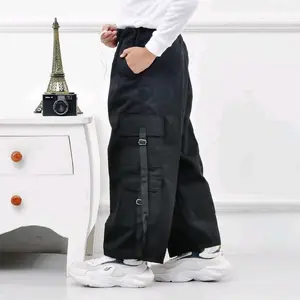 celana baggy pants panjang cargo skena anak laki laki usia 6-12 tahun fashion import terbaru