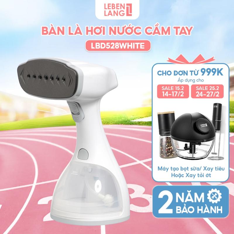 Bàn Là Hơi Nước Cầm Tay LEBENLANG LBD528W Công Suất 1500W - 300ML Bảo Hành 24 tháng Chính Hãng Bàn Ủi Ủi Quần Áo Là Quần Áo Ủi Hơi Nước