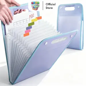 Map Dokumen A4 Model Akordeon 13 Sekat - Organizer File Waterproof Premium WJJ-0515
