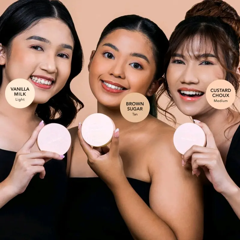 SEA MAKEUP ACNE COVER & SMOOTH TWO WAY CAKE PRESSED POWDER Wajah Kosmetik