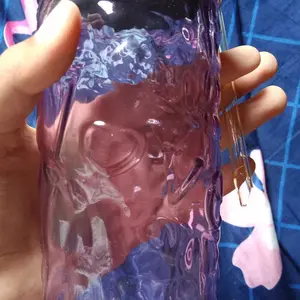 [COD] Gelas Kaca/ Tumbler Kaca Aesthetic/ Bear Lid Glass/ Gelas Kaca Borosilicate Tinggi/ Cangkir Minuman/ Cangkir Kopi