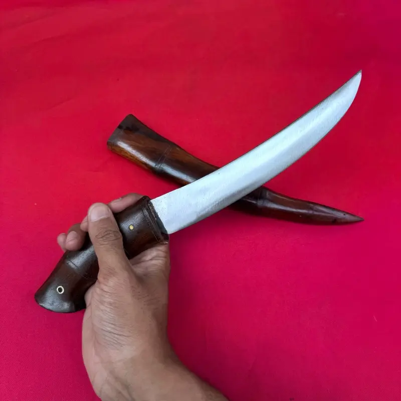 Pisau Dapur Jambia Motif Cacing untuk Potong Buah, Sayur, dan Daging - Kitchenware 2