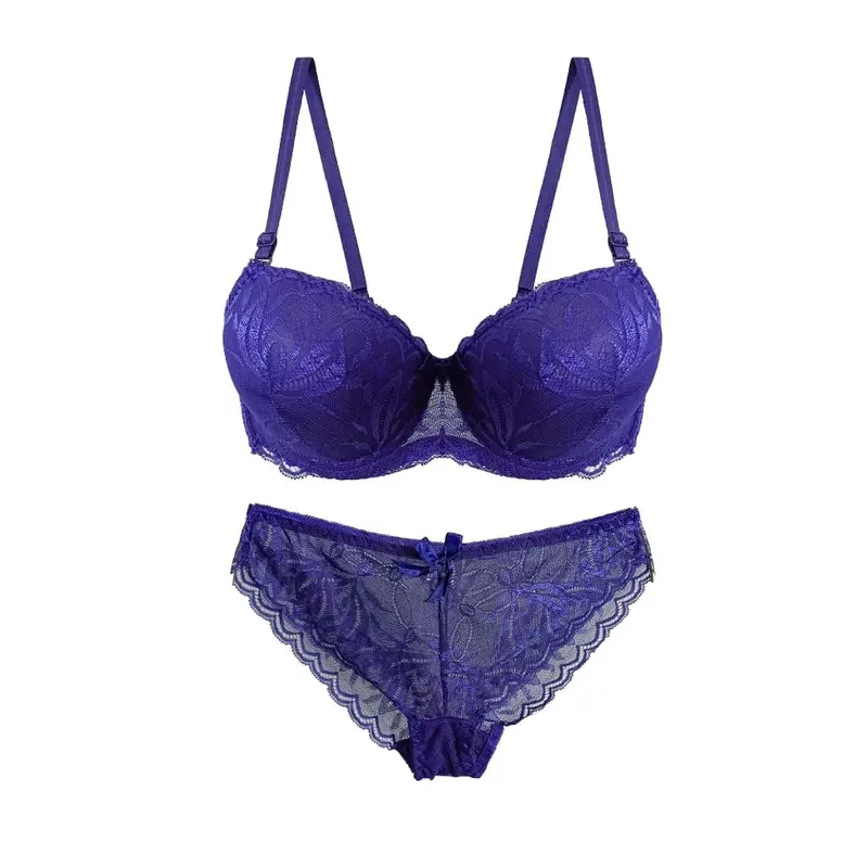 Celana pengantin Bra Set/COD.dalaman wanita terbaru impor Quality,busa renda premium, Bh Setelan Motif Lingerie pakaian spandeks winered set pakaian dalam sutra silver daleman 1