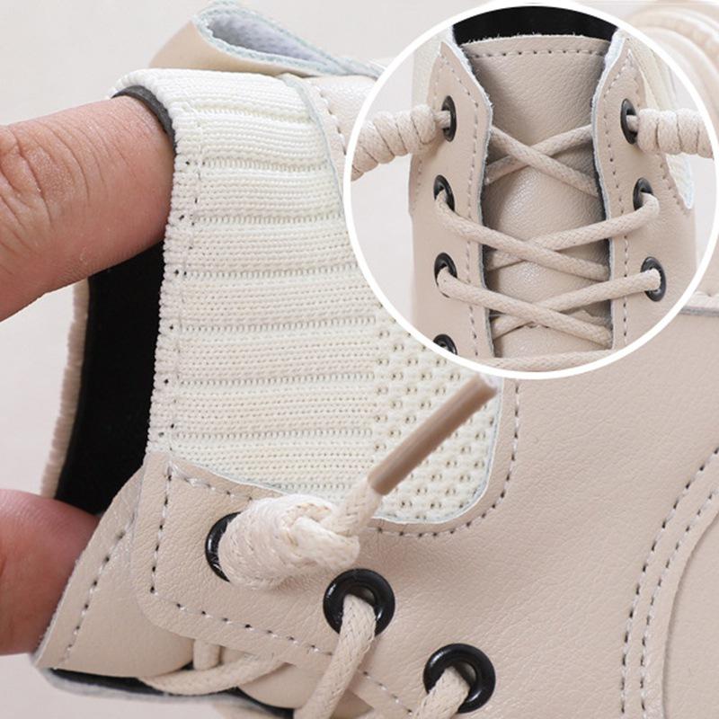 Product Introduction of Autumn and Winter Children Boots Fashion PU Leather Shoes Kids Boots waterproof Non-slip Soft Bottom Versatile Shoes 40