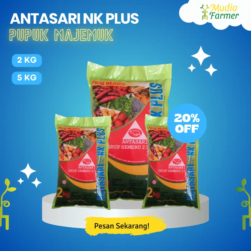 ANTASARI NK PLUS PUPUK MAJEMUK - Pupuk Majemuk untuk Pertumbuhan Tanaman Optimal! 0