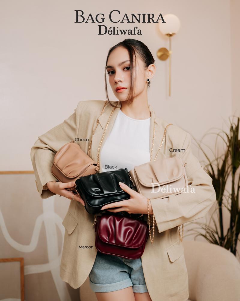 Product Introduction of [Beli Lokal] Deliwafa -Selempang Wanita Slingbag Premium Tas Canira 0