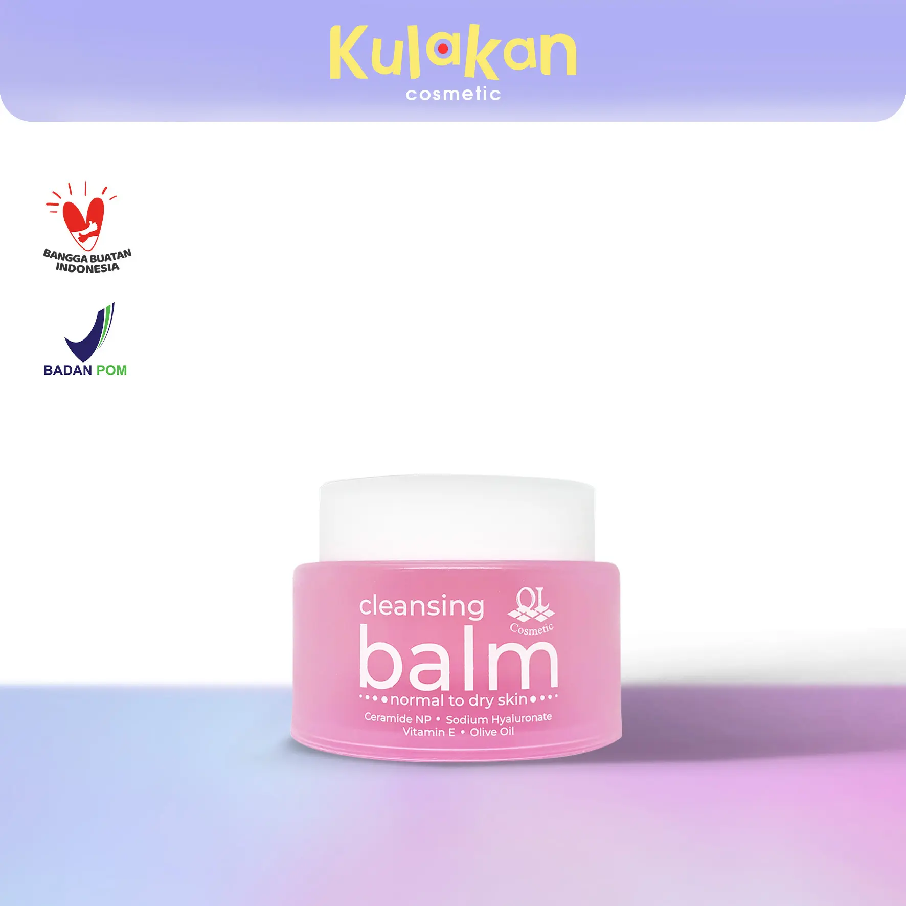 QL Cosmetic Cleansing Balm Normal to Dry Skin - 50 gram