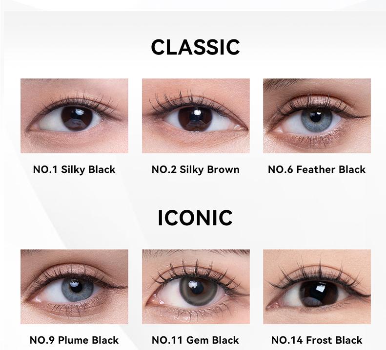 (ANGEL BLACK) 1.0 WOSADO Bulumata Magnetic Bulumata Eyelash Extention