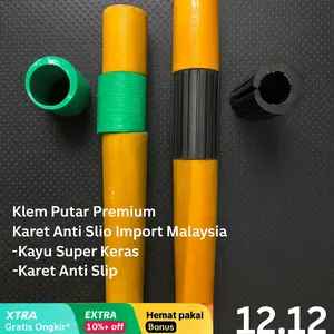 Klem Putar Premium Anti Slip karet Impor Malaysia