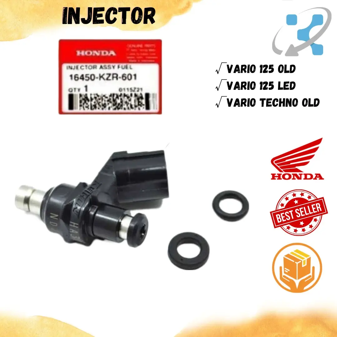 [KZR] INJEKTOR INJECTOR ASSY HONDA - VARIO 125 OLD LAMA NON ISS / VARIO 125 LED / VARIO TECHNO LAMA /  VARIO 150 KUALITAS SUPER