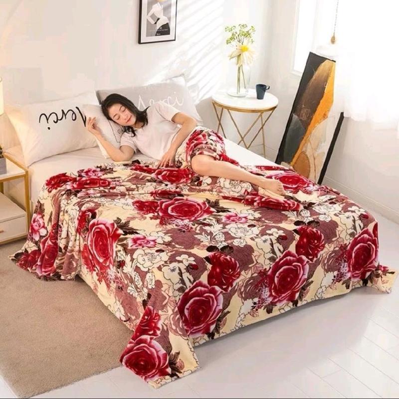 Mền Tuyết Nhung mỏng 1 lớp hè thu Combo 2 Mền Tuyết 1m5_2m 139k/ 2 cái (Tầm /500gr/ cái) blanket twogirl mền  lông chăn  dắt