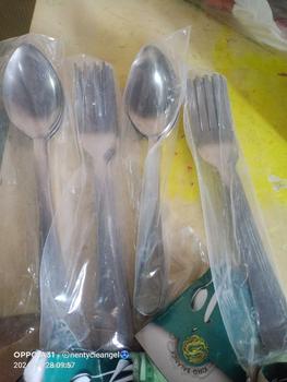Product Review of 2 lusin sendok dan garpu makan tebal from s**0 1