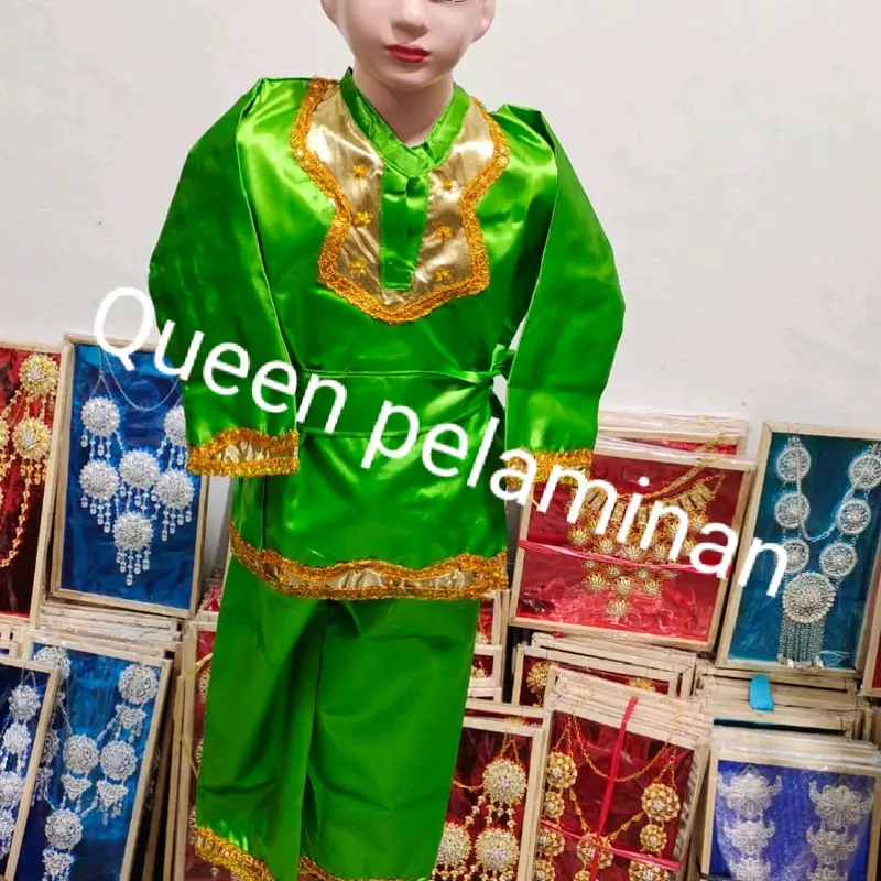 Baju padang/minang anak laki laki ukuran TK, SD, SMP, dan SMA sesuai gambar 6