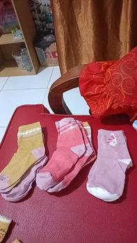 Product Review of Kaos Kaki Anak Motif Lucu Basic UMUR 0-12 Tahun Kids Short Socks - 5 Pasang - Fashion from w**e 0