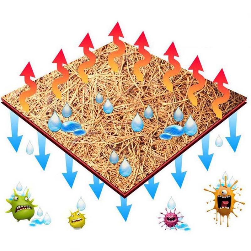Product Introduction of Breathable Habitat Tortoise Coconut Carpet Aquarium Pet Supplies Pad Fiber Mat Reptile Mat Pet Bed 12