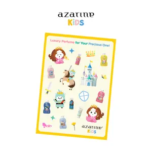 [GIFT] Azarine Kids Gift Merchandise Sticker Luxury  Parfume Royal Family Edition