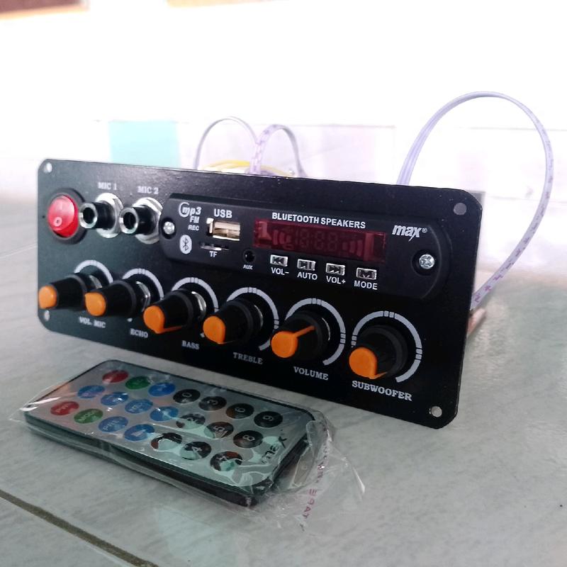 Kit amplifier aktif speaker mono 2955 3055 mp3 bluetooth Amplifier Rumah 0