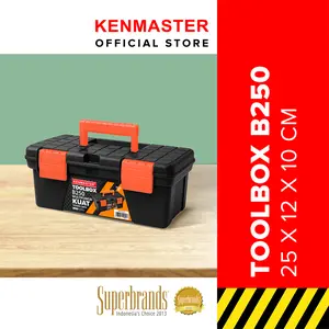 Kenmaster Tool Box Mini B250 Kotak Perkakas / Kotak Peralatan /Tempat Penyimpanan Serbaguna - TOOL139