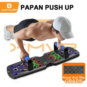 【COD】XMVP RIFOAMXN Papan Push-Up Multifungsi Portable Nyaman Cocok Semua Tubuh Tingkatkan Kekuatan Otot Dada Efisiensi Latihan Hadiah Ideal untuk Pecinta Kebugaran