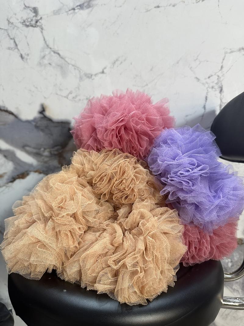 Product Introduction of Cepol Hijab Anti Pusing Size Natural Srunchie Hijab Kinciran Bahan Soft Tile Premium - Kunciran, Scrunchie 1