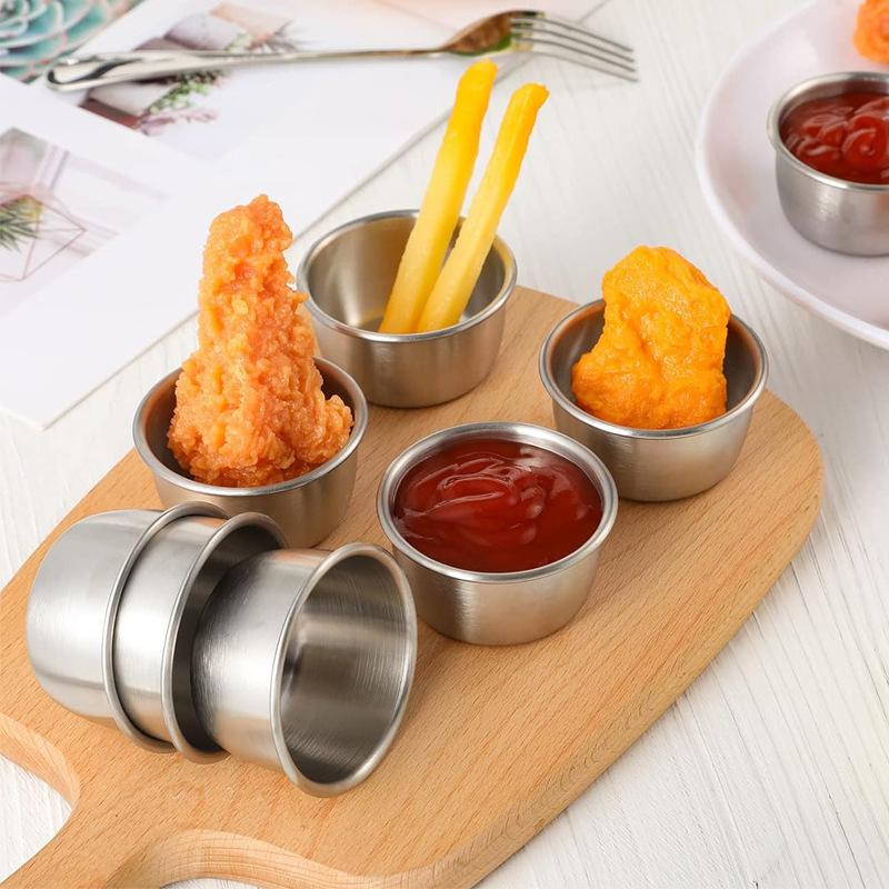 【COD】STAINLESS STELL SUS 304 CONTAINER SAUCE KOTAK TEMPAT WADAH SAUS STAINLESS 6