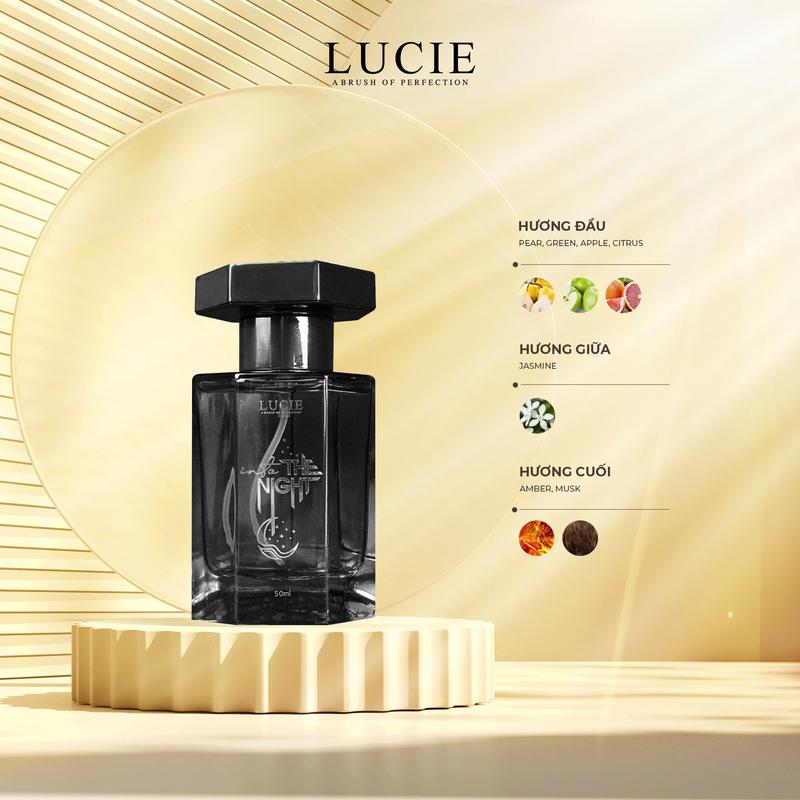 LUCIE Perfume- Nước hoa Nam Into The Night 50ml hương thơm tinh tế gợi cảm lưu hương dài lâu