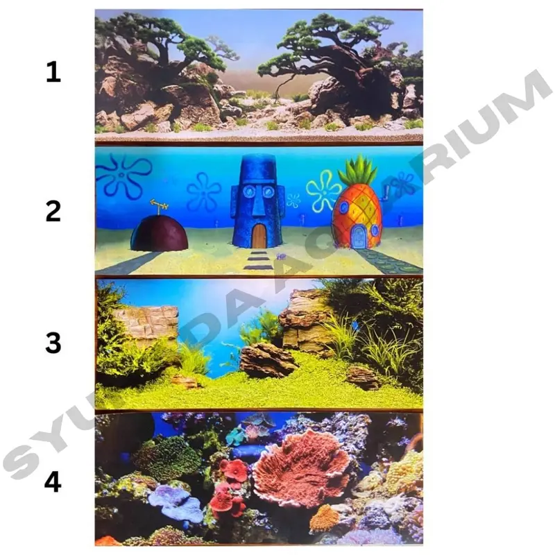 [COD] TERMURAH ! Aquarium set lengkap / aquarium mini ikan hias cupang lengkap mesin oxygn filter air mancur & lampu LED 5 Watt (B002) 2
