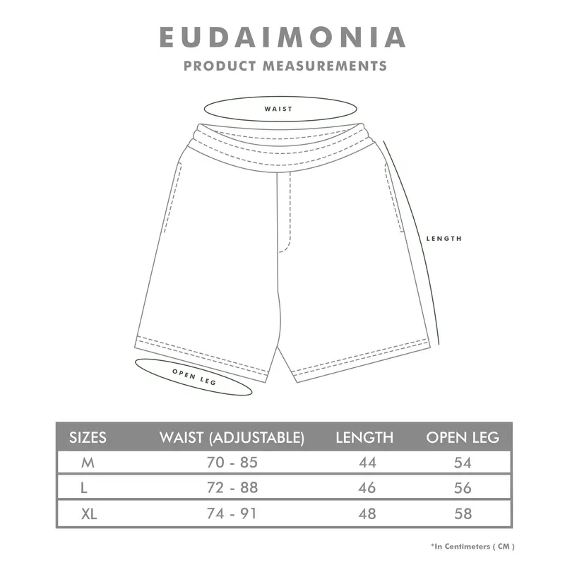 Eudaimonia - Basic Shortpant Misty Fleece 280 gsm 6