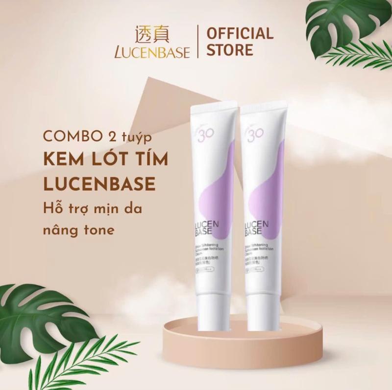 Kem Lót Lucenbase Mịn Da Nâng Tone Hiệu Chỉnh Sắc Da