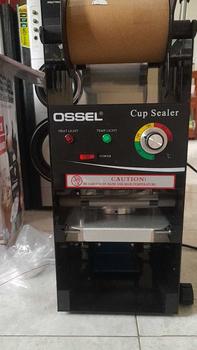 Product Review of Press Cup Sealer CS220 OSSEL Tutup Gelas Plastik 3 in 1 Sampai jumbo 22 Oz from J**J 0