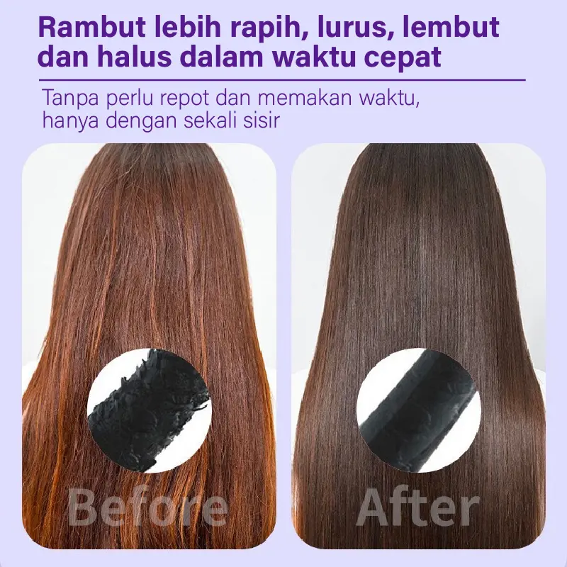 KZLY - Catokan Portable/Sisir catokan Rambut Portable 7