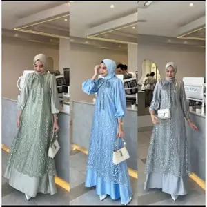 SERINA DRESS PREMIUM/ DRESS BROKLAT MEWAH