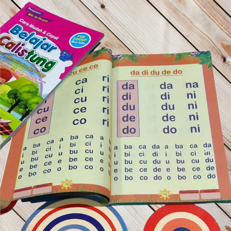 Buku Calistung , belajar menulis dan berhitung 128halaman 1