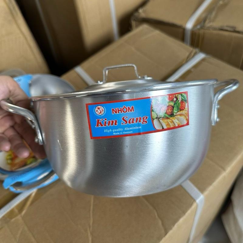 Nồi nhôm kim sang kích thước 20cm loại dày