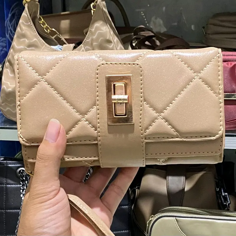 Dompet Celsy Cleva Bordir Elvita untuk Wanita dengan 2 Lapisan dan Tali Genggam Gratis - dompet Uang, Kartu 5