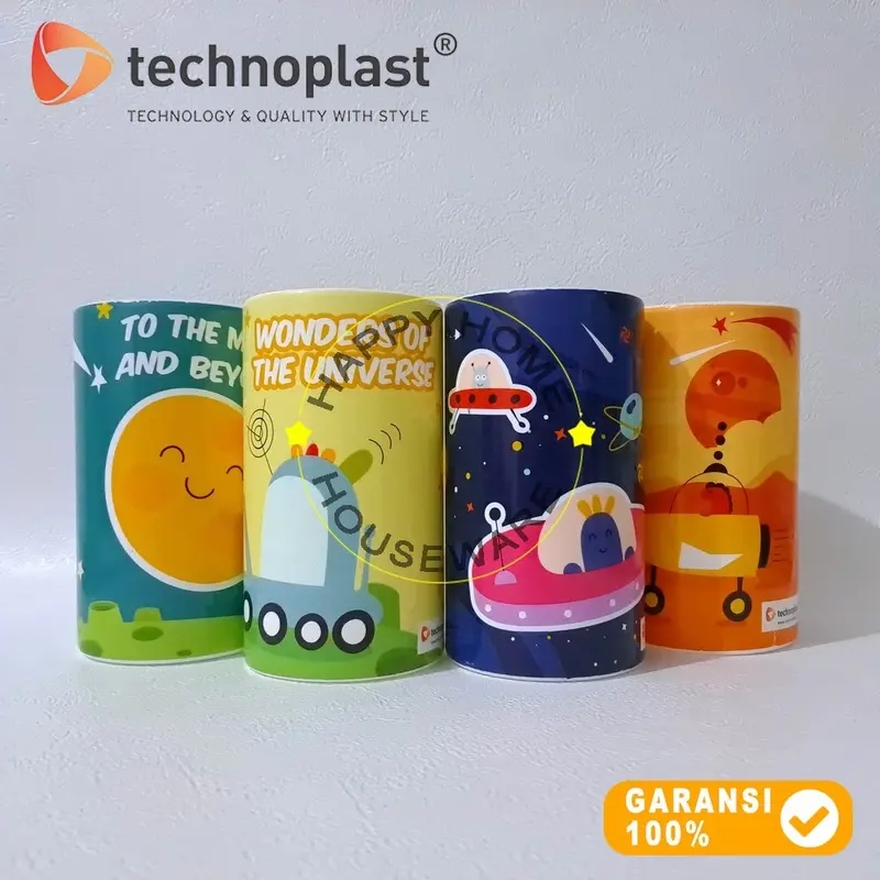 TECHNOPLAST COIN BANK / CELENGAN PLASTIK 85 X 150 MM THE GALAXY 2