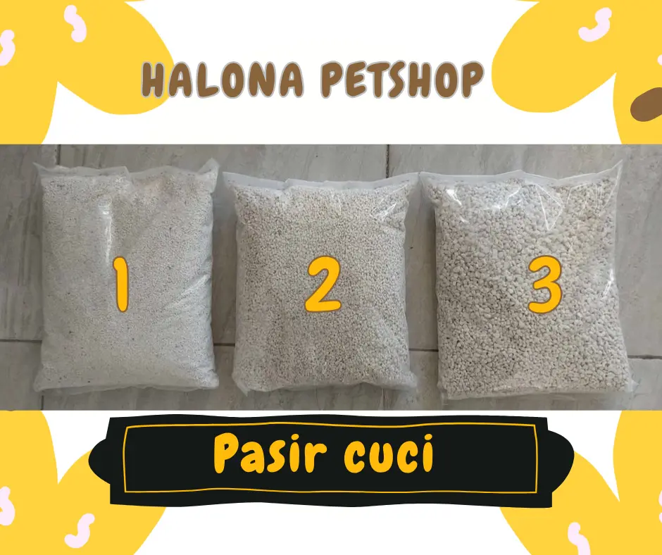 Pasir Kucing Bisa Dicuci Pakai - Produk Hewan