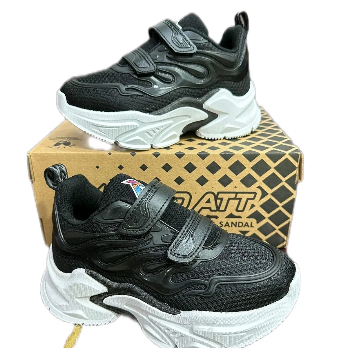 FREE KAOS KAKI Sepatu sekolah anak PROATT CPU1100 2wrna sz 31-38 Fashion