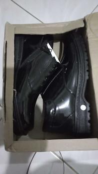 Product Review of sepatu PDH pria Hitam Kilap Tanpa Semir Security Polisi Taruna Satpam Satpol Dinas Kerja Murah Berkualitas boots Shoes boots Shoes sepatu boots ringan rapi sepatu formal from M**y 0