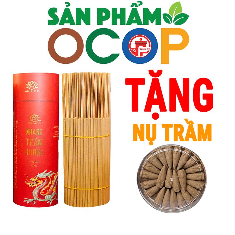 Nhang trầm hương cao cấp sạch 1kg Xưởng Mộc Việt chuẩn sản phẩm OCOP ISO mùi thơm dịu nhẹ