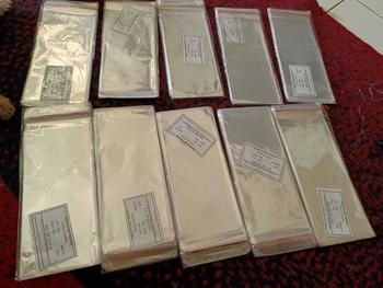 Product Review of Opp Lem Roti plastik Buat packing Aksesoris I Plastik Opp Lem Polos Isi 100 pcs from M** S**y 0